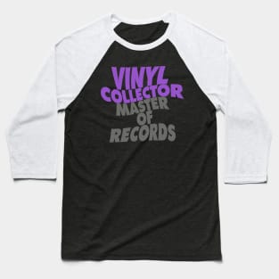 Vinyl Collector Baseball T-Shirt